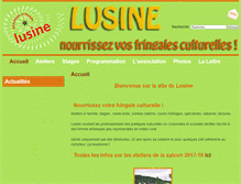 Tablet Screenshot of lusine-marcillac-vallon.com